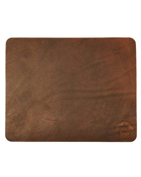 Full Grain Leather Mouse Pad 10 Inch – Durable Workspace Mat | Made in USA Homestead Brand  Mousepad