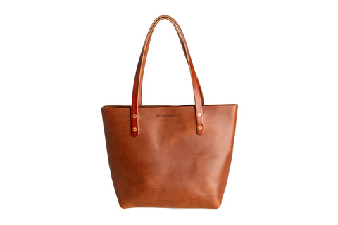 Full-Grain Leather Tote Bag – Urban Southern Classic Carryall | Made in USA Urban Southern  Totes