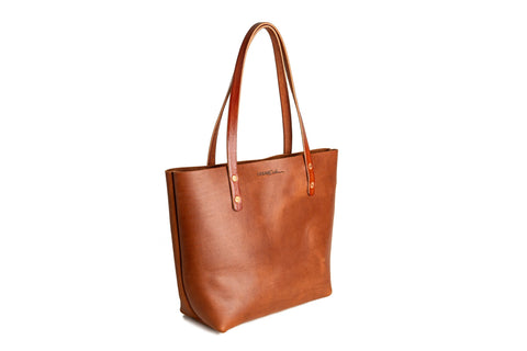 Full-Grain Leather Tote Bag – Urban Southern Classic Carryall | Made in USA Urban Southern  Totes