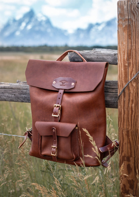 Full-Grain Leather Urban Backpack Carrier 17 Inch – Made in USA Urban Southern  Bags