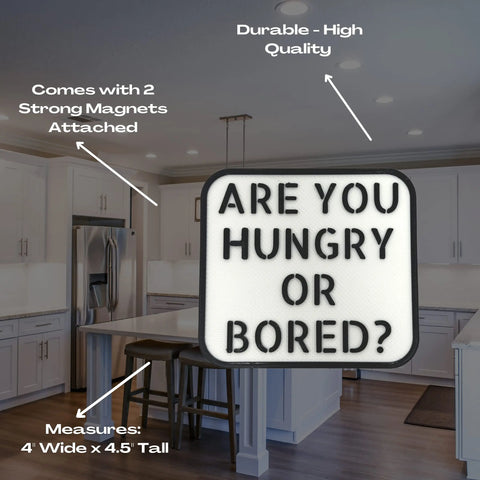 Funny Fridge Magnet Sayings | Improve Your Productivity in the Kitchen | Made in the USA! Chatelet Manufacturing 