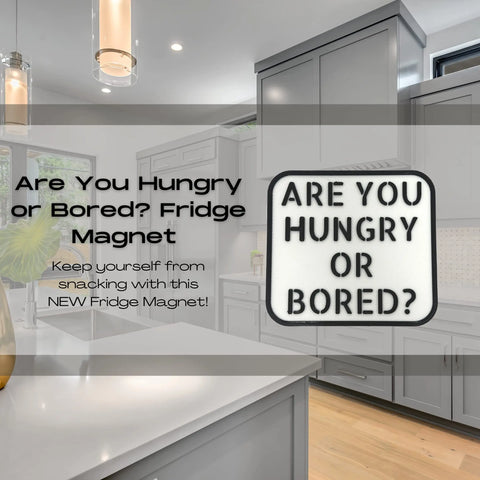Funny Kitchen Fridge Magnet – Humorous Food Quote | Made in USA Chatelet Manufacturing 