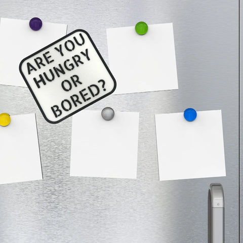 Funny Kitchen Fridge Magnet – Humorous Food Quote | Made in USA Chatelet Manufacturing 