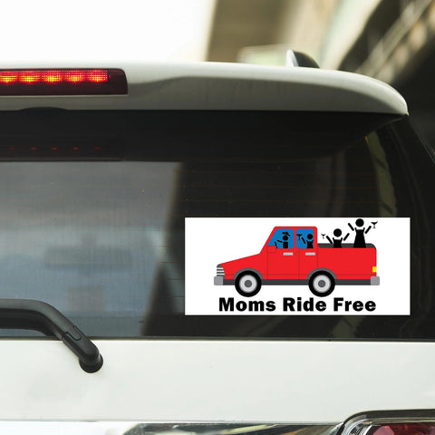 Funny Parent Bumper Sticker – Bestie Please Let Me Merge | Made in USA Chatelet Manufacturing 