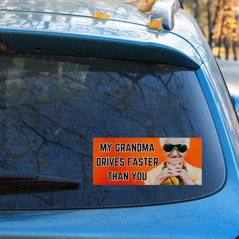 Funny Parent Bumper Sticker – Bestie Please Let Me Merge | Made in USA Chatelet Manufacturing 