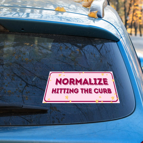 Funny Parent Bumper Sticker – Bestie Please Let Me Merge | Made in USA Chatelet Manufacturing 