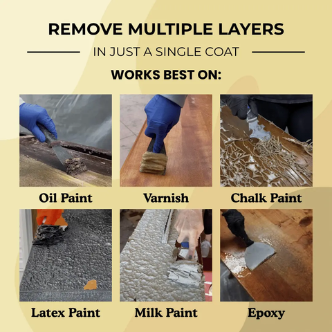 Furniture Stripper Kit – Safe Low Odor Formula | Made in USA GreenEZ®  Hobbies & Creative Arts