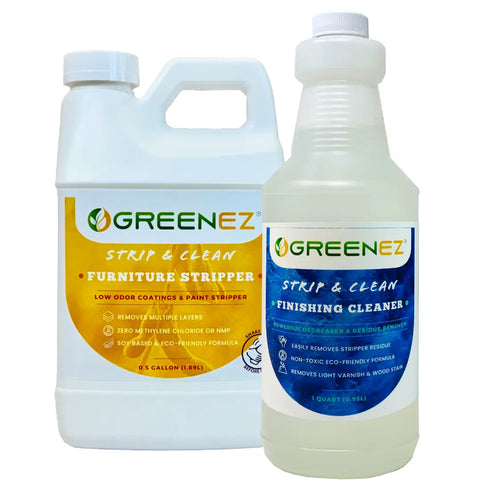 Furniture Stripper Kit – Safe Low Odor Formula | Made in USA GreenEZ®  Hobbies & Creative Arts