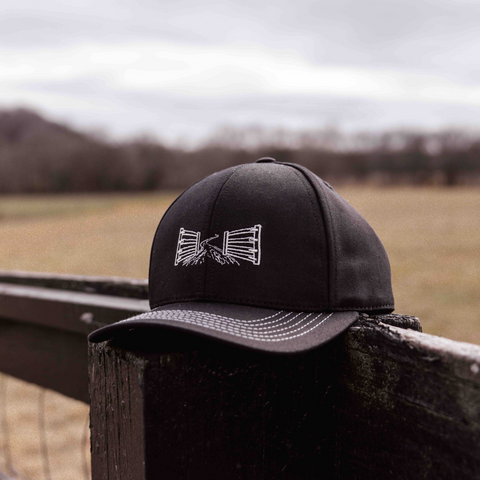 The Gate Stretch Fit Performance Cap – Mid Profile Outdoor Hat | Made in USA Wilson Lane Apparel 