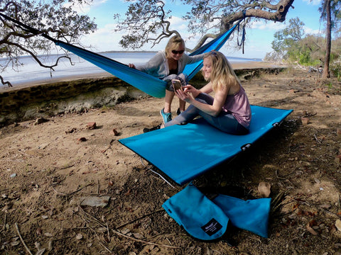 GO-KOT® Original Lightweight Camping Cot – Durable Frame – Made in USA Outdoor Bed GO-KOT®  Camping Gear