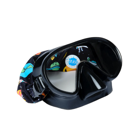 Galactic Explorer Youth Space-Themed Swim Mask 4-8 Years – Anti-Fog High Visibility Goggles | Assembled in USA Splash Place  Youth Swim Mask