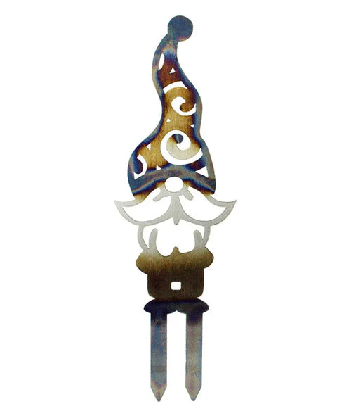 Garden Guardian Gnome – Whimsical Outdoor Statue | Handmade in USA Knights Home Decor  item