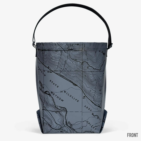 GearBucket Methow Map Tote Bag – Durable Waterproof Carrying Bag | Made in USA eqpd 