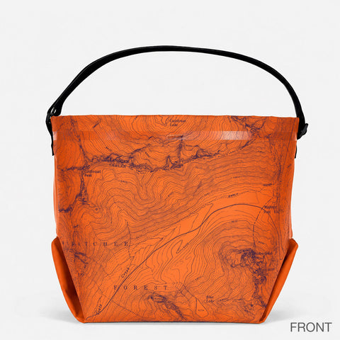 Durable Waterproof Outdoor Tote Bag – North Cascades Map Design – Made in USA | eqpd GearBucket eqpd 