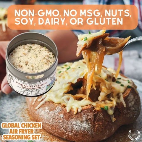 Global Chicken Air Fryer Spice Collection – Artisanal Six-Pack Blend | Made in USA Gustus Vitae  Collections & Gift Sets