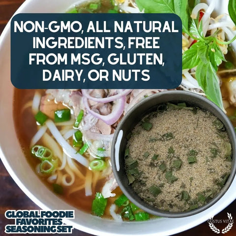 Global Gourmet Spice Collection – Authentic World Seasoning Flavors 6 Pack Set | Made in USA Gustus Vitae  Collections & Gift Sets