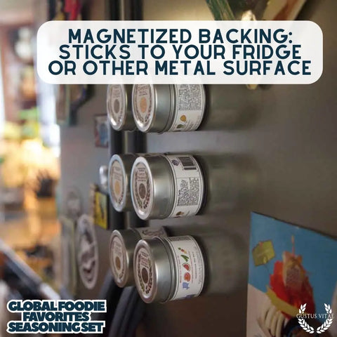 Global Gourmet Spice Collection – Authentic World Seasoning Flavors 6 Pack Set | Made in USA Gustus Vitae  Collections & Gift Sets