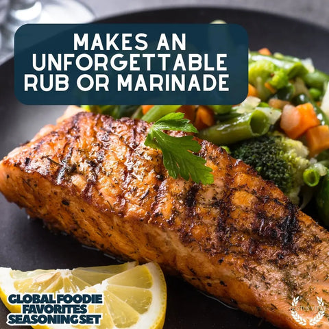 Global Gourmet Spice Collection – Authentic World Seasoning Flavors 6 Pack Set | Made in USA Gustus Vitae  Collections & Gift Sets