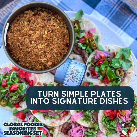 Global Gourmet Spice Collection – Authentic World Seasoning Flavors 6 Pack Set | Made in USA Gustus Vitae  Collections & Gift Sets