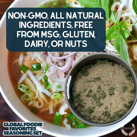 Global Gourmet Spice Collection – Authentic World Seasoning Flavors 6 Pack Set | Made in USA Gustus Vitae  Collections & Gift Sets