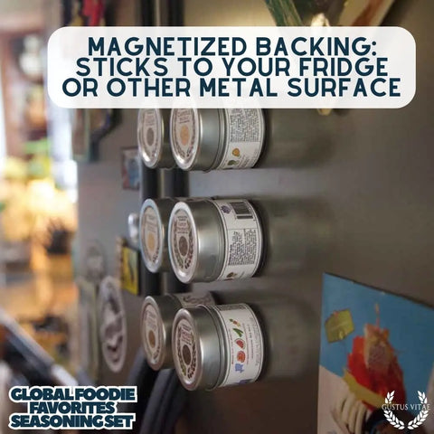 Global Gourmet Spice Collection – Authentic World Seasoning Flavors 6 Pack Set | Made in USA Gustus Vitae  Collections & Gift Sets