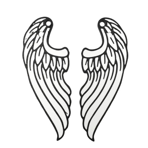 Glow In The Dark Wing Shoe Charms – Durable Lace Accessories | Made in USA Chatelet Manufacturing 