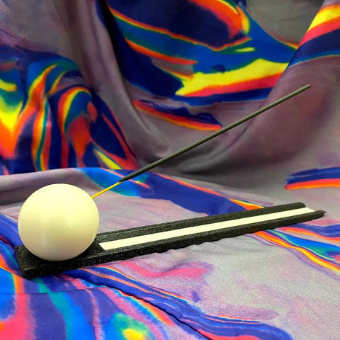 Glow in the Dark Incense Holder – Meditation Ash Catcher | Made in USA Chatelet Manufacturing 