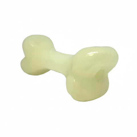 Glow in the Dark Large Dog Chew Bone Toy 6.5 Inch – Durable Floating Fetch Toy | Made in USA SodaPup  Rubber Dog Toys