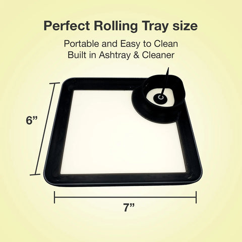 Glow in the Dark Tray 12 Inch – Travel Ready – Made in USA Chatelet Manufacturing 