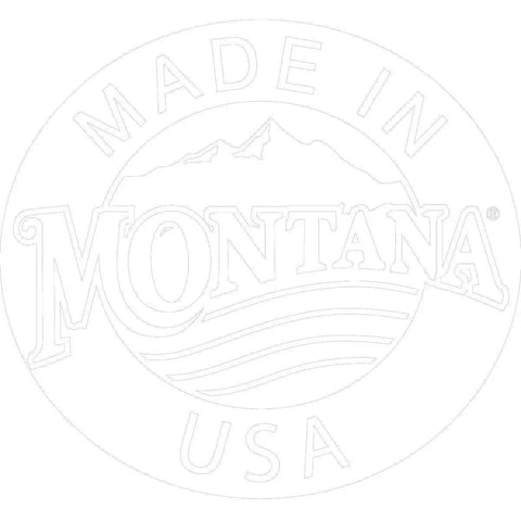 Circular logo with “MADE IN MONTANA USA.” Montana stands out in the center, with mountain peaks and wavy lines in the background—ideal for Alexa Martha Designs Gold Filled Wire Wrapped Pink and Turquoise Gemstone Earrings.
