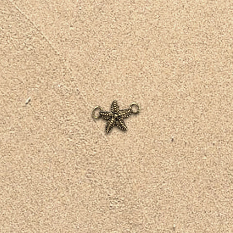 Gold Plated Starfish Pendant Charm – 24K Finish – Handmade Jewelry Connector | Made in USA Michelle Marie Boutique  Charms and Pendants