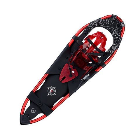 Men’s Backcountry Snowshoes 32 Inch – Big Sky Red | Made in USA Crescent Moon  item