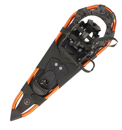 Yellowstone 24.5 Inch Yellow Lightweight Snowshoes – Ultra Grip | Made in USA Crescent Moon  item