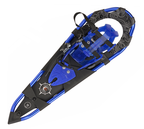 Women’s Trail Snowshoes 24.5 Inch Blue – Lightweight Design | Made in USA Crescent Moon  item