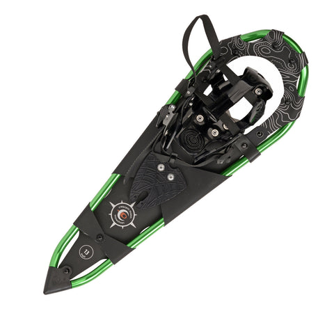 Women’s Trail Snowshoes 24.5 Inch Vail Green – Made In USA Crescent Moon  item