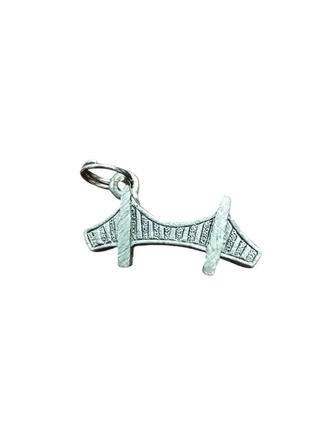 Golden Gate Bridge Pewter Charm | Iconic Jewelry Accessory Michelle Marie Boutique  Charms and pendants