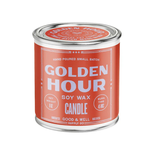 Golden Hour Happy Place Candle Good & Well Supply Co.  Candles