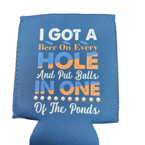 Golf Inspired Neoprene Beer Koozies – Durable Insulated Drink Holder Set | Made in USA Michelle Marie Boutique  Wine Carrier Bags