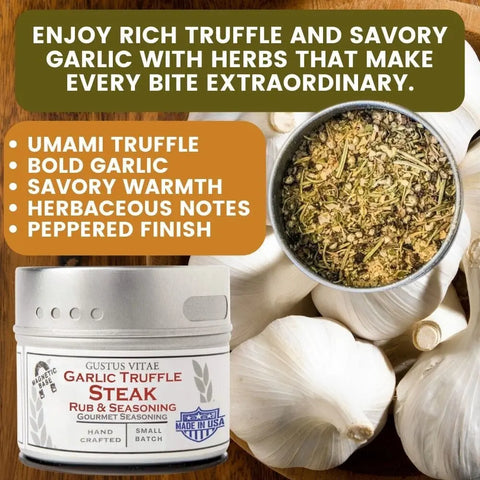 Gourmet Culinary Favorites  | Gift Packaged Seasoning Collection | Set of 6 | Go to Gift for All Occasions Gustus Vitae  Collections & Gift Sets