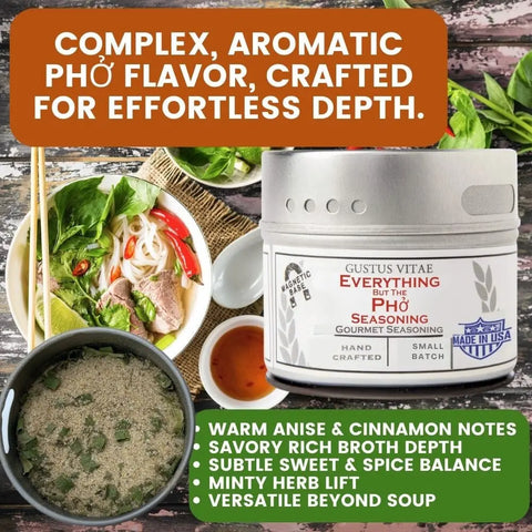 Gourmet Everything Seasonings Set – 12 Unique 4 Oz Tins | Handcrafted Flavor Collection | Made in USA Gustus Vitae  Collections & Gift Sets