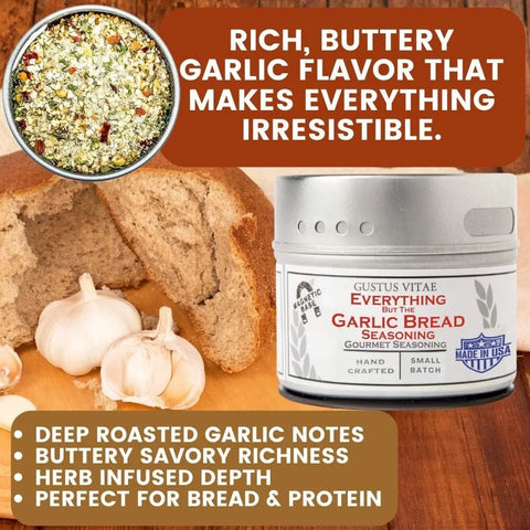 Gourmet Everything Seasonings Set – 12 Unique 4 Oz Tins | Handcrafted Flavor Collection | Made in USA Gustus Vitae  Collections & Gift Sets