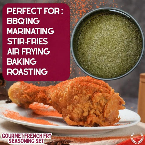 Gourmet French Fry Seasoning Collection – Six Premium Spice Blends | Made in USA Gustus Vitae  Collections & Gift Sets
