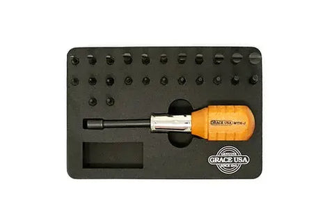 Grace USA 24 Bit Gunsmith Screwdriver Set – Precision Gun Repair Tool | Made in USA Grace USA 
