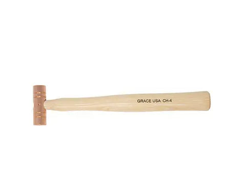 Grace USA 4 Ounce Copper Hammer – Precision Soft Head Tool | Made in USA Grace USA 