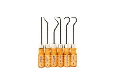 Grace USA 6 Piece Precision Hook and Pick Tool Set – Chromium-Vanadium Steel | Made in USA Grace USA 