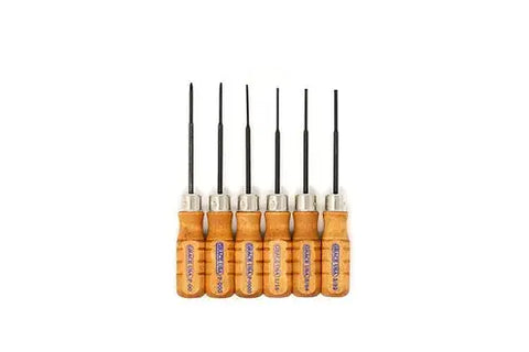 Grace USA 6 Piece Precision Micro Screwdriver Set – Handcrafted Wood Handles | Made in USA Grace USA 