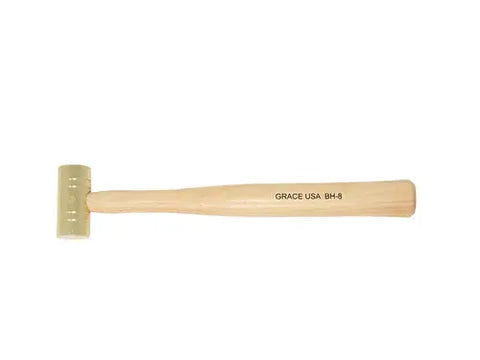 Grace USA 8 Oz Brass Hammer – Precision Gunsmith Tool – Made in USA Grace USA 