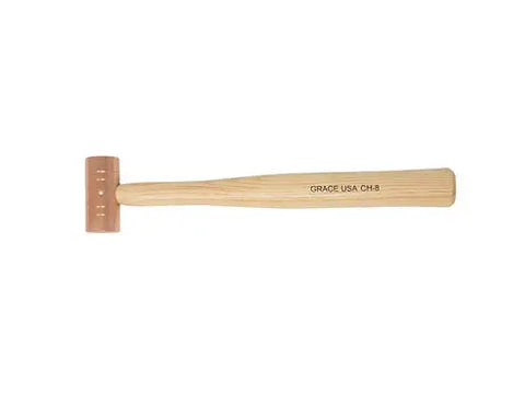 Grace USA 8 Oz Copper Hammer – Soft Touch Precision Tool | Made in USA Grace USA 