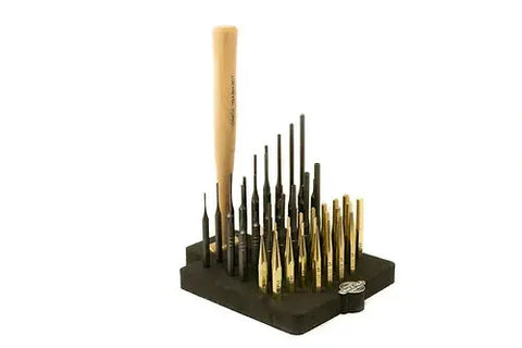 Grace USA Gunsmith Punch Set – 7 Piece Brass Hammer Kit | Made in USA Grace USA 