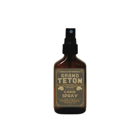Grand Teton Cabin Spray Good & Well Supply Co.  Cabin Spray